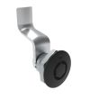 SOUTHCO Quarter-Turn Cam Latch, Bellcore 216, 36mm (1.42 in) Grip, Not Sealed, Zinc Alloy, Powder Coat, Black [E5-1-135-190]