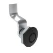 SOUTHCO Quarter-Turn Cam Latch, Bellcore 216, 36mm (1.42 in) Grip, Sealed, Zinc Alloy, Powder Coat, Black [E5-1-135-191]