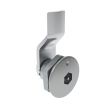 SOUTHCO Quarter-Turn Cam Latch, Bellcore Electronics, 4mm (.16 in) Grip, Sealed, Zinc Alloy, Chrome Plated, Bright [E5-1-191-031]