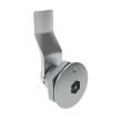 SOUTHCO Quarter-Turn Cam Latch, Bellcore Electronics, 22mm (.87 in) Grip, Sealed, Zinc Alloy, Chrome Plated, Bright [E5-1-191-121]