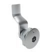SOUTHCO Quarter-Turn Cam Latch, Bellcore Electronics, 30mm (1.18 in) Grip, Not Sealed, Zinc Alloy, Chrome Plated, Bright [E5-1-191-160]