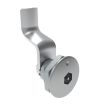 SOUTHCO Quarter-Turn Cam Latch, Bellcore Electronics, 34mm (1.34 in) Grip, Not Sealed, Zinc Alloy, Chrome Plated, Bright [E5-1-191-180]