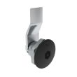 SOUTHCO Quarter-Turn Cam Latch, Bellcore Electronics, 8mm (.31 in) Grip, Not Sealed, Zinc Alloy, Powder Coat, Black [E5-1-195-050]