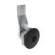 SOUTHCO Quarter-Turn Cam Latch, Bellcore Electronics, 18mm (.71 in) Grip, Sealed, Zinc Alloy, Powder Coat, Black [E5-1-195-101]