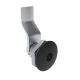 SOUTHCO Quarter-Turn Cam Latch, Bellcore Electronics, 24mm (.94 in) Grip, Sealed, Zinc Alloy, Powder Coat, Black [E5-1-195-131]