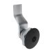 SOUTHCO Quarter-Turn Cam Latch, Bellcore Electronics, 26mm (1.02 in) Grip, Not Sealed, Zinc Alloy, Powder Coat, Black [E5-1-195-140]