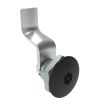SOUTHCO Quarter-Turn Cam Latch, Bellcore Electronics, 34mm (1.34 in) Grip, Not Sealed, Zinc Alloy, Powder Coat, Black [E5-1-195-180]