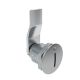 SOUTHCO Quarter-Turn Cam Latch, Slotted Recess, 18mm (.71 in) Grip, Not Sealed, Zinc Alloy, Chrome Plated, Bright [E5-2-001-060]
