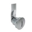 SOUTHCO Quarter-Turn Cam Latch, Slotted Recess, 20mm (.79 in) Grip, Not Sealed, Zinc Alloy, Chrome Plated, Bright [E5-2-001-070]