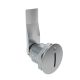 SOUTHCO Quarter-Turn Cam Latch, Slotted Recess, 24mm (.94 in) Grip, Not Sealed, Zinc Alloy, Chrome Plated, Bright [E5-2-001-090]