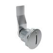 SOUTHCO Quarter-Turn Cam Latch, Slotted Recess, 26mm (1.02 in) Grip, Not Sealed, Zinc Alloy, Chrome Plated, Bright [E5-2-001-100]