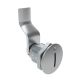 SOUTHCO Quarter-Turn Cam Latch, Slotted Recess, 36mm (1.42 in) Grip, Sealed, Zinc Alloy, Chrome Plated, Bright [E5-2-001-151]