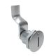 SOUTHCO Quarter-Turn Cam Latch, Slotted Recess, 40mm (1.57 in) Grip, Sealed, Zinc Alloy, Chrome Plated, Bright [E5-2-001-171]