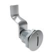 SOUTHCO Quarter-Turn Cam Latch, Slotted Recess, 42mm (1.65 in) Grip, Sealed, Zinc Alloy, Chrome Plated, Bright [E5-2-001-181]