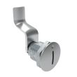 SOUTHCO Quarter-Turn Cam Latch, Slotted Recess, 44mm (1.73 in) Grip, Not Sealed, Zinc Alloy, Chrome Plated, Bright [E5-2-001-190]