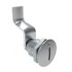 SOUTHCO Quarter-Turn Cam Latch, Slotted Recess, 44mm (1.73 in) Grip, Sealed, Zinc Alloy, Chrome Plated, Bright [E5-2-001-191]