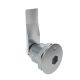 SOUTHCO Quarter-Turn Cam Latch, 8 mm Hex Recess, 24mm (.94 in) Grip, Not Sealed, Zinc Alloy, Chrome Plated, Bright [E5-2-011-090]