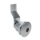 SOUTHCO Quarter-Turn Cam Latch, 8 mm Hex Recess, 32mm (1.25 in) Grip, Sealed, Zinc Alloy, Chrome Plated, Bright [E5-2-011-131]