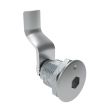 SOUTHCO Quarter-Turn Cam Latch, 8 mm Hex Recess, 38mm (1.50 in) Grip, Not Sealed, Zinc Alloy, Chrome Plated, Bright [E5-2-011-160]