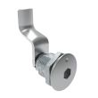 SOUTHCO Quarter-Turn Cam Latch, 8 mm Hex Recess, 42mm (1.65 in) Grip, Sealed, Zinc Alloy, Chrome Plated, Bright [E5-2-011-181]