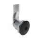 SOUTHCO Quarter-Turn Cam Latch, 8 mm Hex Recess, 20mm (.79 in) Grip, Sealed, Zinc Alloy, Powder Coat, Black [E5-2-015-071]