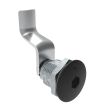SOUTHCO Quarter-Turn Cam Latch, 8 mm Hex Recess, 44mm (1.73 in) Grip, Sealed, Zinc Alloy, Powder Coat, Black [E5-2-015-191]
