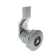 SOUTHCO Quarter-Turn Cam Latch, 7 mm Triangle Recess, 14mm (.55 in) Grip, Not Sealed, Zinc Alloy, Chrome Plated, Bright [E5-2-021-040]