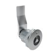SOUTHCO Quarter-Turn Cam Latch, 7 mm Triangle Recess, 26mm (1.02 in) Grip, Not Sealed, Zinc Alloy, Chrome Plated, Bright [E5-2-021-100]
