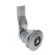 SOUTHCO Quarter-Turn Cam Latch, 7 mm Triangle Recess, 26mm (1.02 in) Grip, Sealed, Zinc Alloy, Chrome Plated, Bright [E5-2-021-101]
