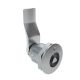 SOUTHCO Quarter-Turn Cam Latch, 7 mm Triangle Recess, 28mm (1.10 in) Grip, Not Sealed, Zinc Alloy, Chrome Plated, Bright [E5-2-021-110]