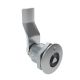 SOUTHCO Quarter-Turn Cam Latch, 7 mm Triangle Recess, 30mm (1.18 in) Grip, Sealed, Zinc Alloy, Chrome Plated, Bright [E5-2-021-121]
