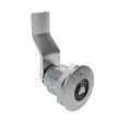 SOUTHCO Quarter-Turn Cam Latch, 7 mm Triangle Recess, 32mm (1.25 in) Grip, Not Sealed, Zinc Alloy, Chrome Plated, Bright [E5-2-021-130]
