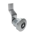 SOUTHCO Quarter-Turn Cam Latch, 7 mm Triangle Recess, 34mm (1.34 in) Grip, Not Sealed, Zinc Alloy, Chrome Plated, Bright [E5-2-021-140]