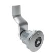 SOUTHCO Quarter-Turn Cam Latch, 7 mm Triangle Recess, 38mm (1.50 in) Grip, Not Sealed, Zinc Alloy, Chrome Plated, Bright [E5-2-021-160]