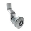 SOUTHCO Quarter-Turn Cam Latch, 7 mm Triangle Recess, 38mm (1.50 in) Grip, Sealed, Zinc Alloy, Chrome Plated, Bright [E5-2-021-161]