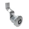 SOUTHCO Quarter-Turn Cam Latch, 7 mm Triangle Recess, 42mm (1.65 in) Grip, Not Sealed, Zinc Alloy, Chrome Plated, Bright [E5-2-021-180]