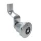 SOUTHCO Quarter-Turn Cam Latch, 7 mm Triangle Recess, 44mm (1.73 in) Grip, Not Sealed, Zinc Alloy, Chrome Plated, Bright [E5-2-021-190]