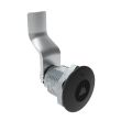 SOUTHCO Quarter-Turn Cam Latch, 7 mm Triangle Recess, 36mm (1.42 in) Grip, Not Sealed, Zinc Alloy, Powder Coat, Black [E5-2-025-150]
