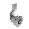 SOUTHCO Quarter-Turn Cam Latch, 8 mm Triangle Recess, 12mm (.47 in) Grip, Sealed, Zinc Alloy, Chrome Plated, Bright [E5-2-031-031]