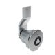 SOUTHCO Quarter-Turn Cam Latch, 8 mm Triangle Recess, 14mm (.55 in) Grip, Not Sealed, Zinc Alloy, Chrome Plated, Bright [E5-2-031-040]