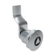SOUTHCO Quarter-Turn Cam Latch, 8 mm Triangle Recess, 36mm (1.42 in) Grip, Not Sealed, Zinc Alloy, Chrome Plated, Bright [E5-2-031-150]