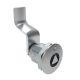 SOUTHCO Quarter-Turn Cam Latch, 8 mm Triangle Recess, 44mm (1.73 in) Grip, Not Sealed, Zinc Alloy, Chrome Plated, Bright [E5-2-031-190]