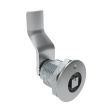 SOUTHCO Quarter-Turn Cam Latch, 7 mm Square Recess, 34mm (1.34 in) Grip, Not Sealed, Zinc Alloy, Chrome Plated, Bright [E5-2-041-140]