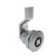 SOUTHCO Quarter-Turn Cam Latch, 8 mm Square, 10mm (.39 in) Grip, Sealed, Zinc Alloy, Chrome Plated, Bright [E5-2-051-021]