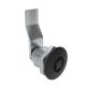 SOUTHCO Quarter-Turn Cam Latch, 8 mm Square, 28mm (1.10 in) Grip, Sealed, Zinc Alloy, Powder Coat, Black [E5-2-055-111]