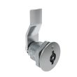 SOUTHCO Quarter-Turn Cam Latch, 3 mm Double Bitted Recess, 16mm (.63 in) Grip, Sealed, Zinc Alloy, Chrome Plated, Bright [E5-2-061-051]