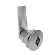 SOUTHCO Quarter-Turn Cam Latch, 3 mm Double Bitted Recess, 24mm (.94 in) Grip, Sealed, Zinc Alloy, Chrome Plated, Bright [E5-2-061-091]