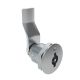 SOUTHCO Quarter-Turn Cam Latch, 3 mm Double Bitted Recess, 30mm (1.18 in) Grip, Not Sealed, Zinc Alloy, Chrome Plated, Bright [E5-2-061-120]