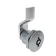 SOUTHCO Quarter-Turn Cam Latch, 5 mm Double Bitted Recess, 8mm (.31 in) Grip, Sealed, Zinc Alloy, Chrome Plated, Bright [E5-2-071-011]