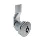 SOUTHCO Quarter-Turn Cam Latch, 5 mm Double Bitted Recess, 16mm (.63 in) Grip, Sealed, Zinc Alloy, Chrome Plated, Bright [E5-2-071-051]